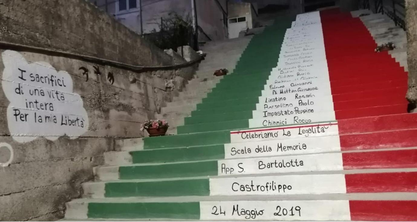 Castrofilippo, the ladder of memory – Castrofilippo , Castrofilippo Podcast  - Loquis, image size:1379x735