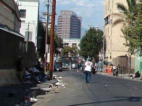 Skid Row Los Angeles County Podcast Loquis